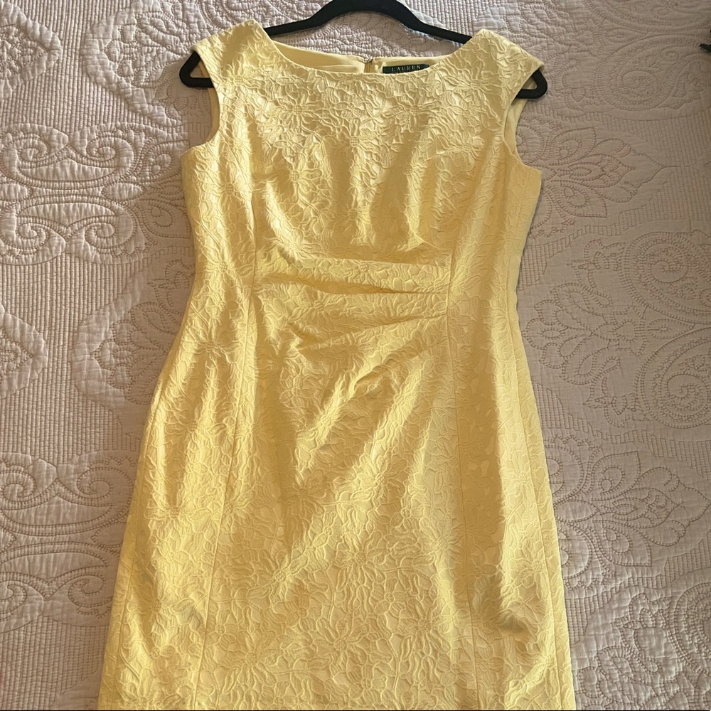 Ralph Lauren Yellow Dress 6